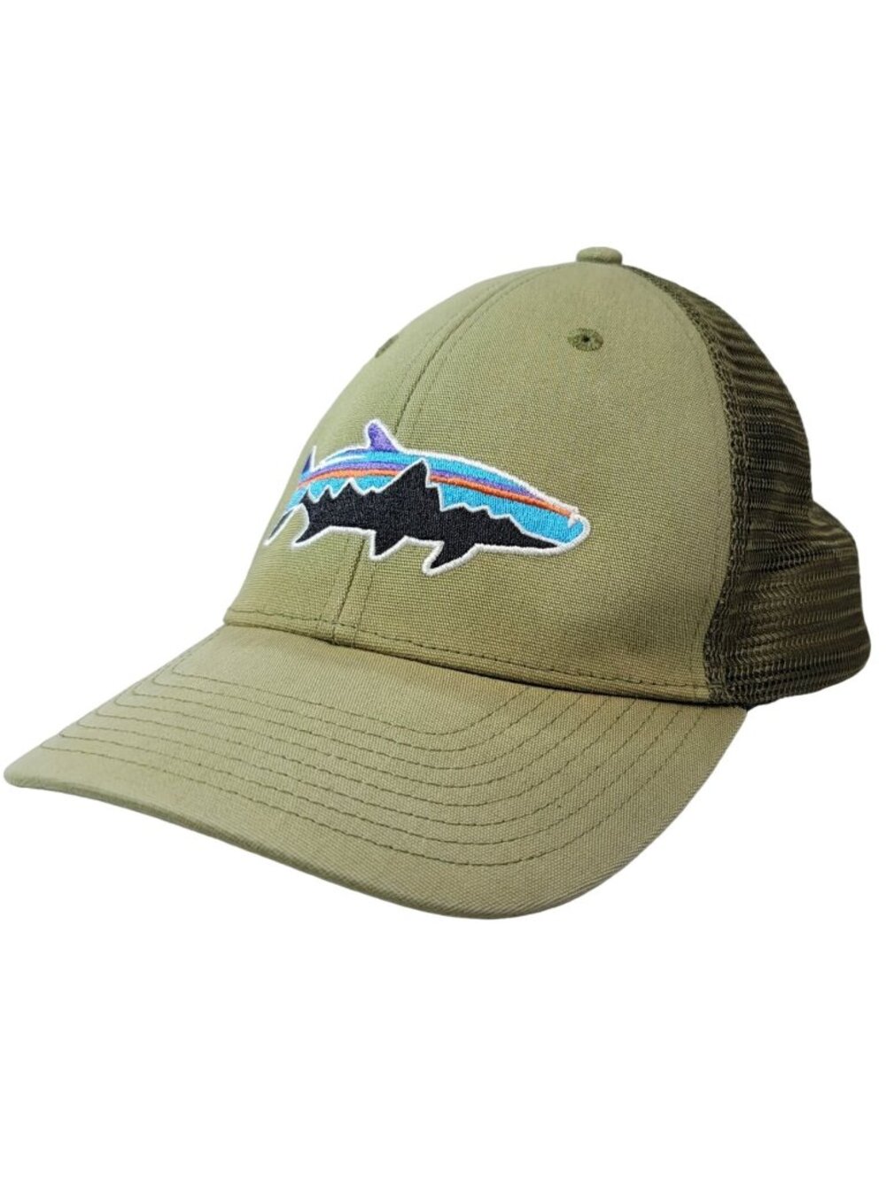 Patagonia Fitz Roy Tarpon Trucker Hat Snapback Adjustable Adult Fishing READ